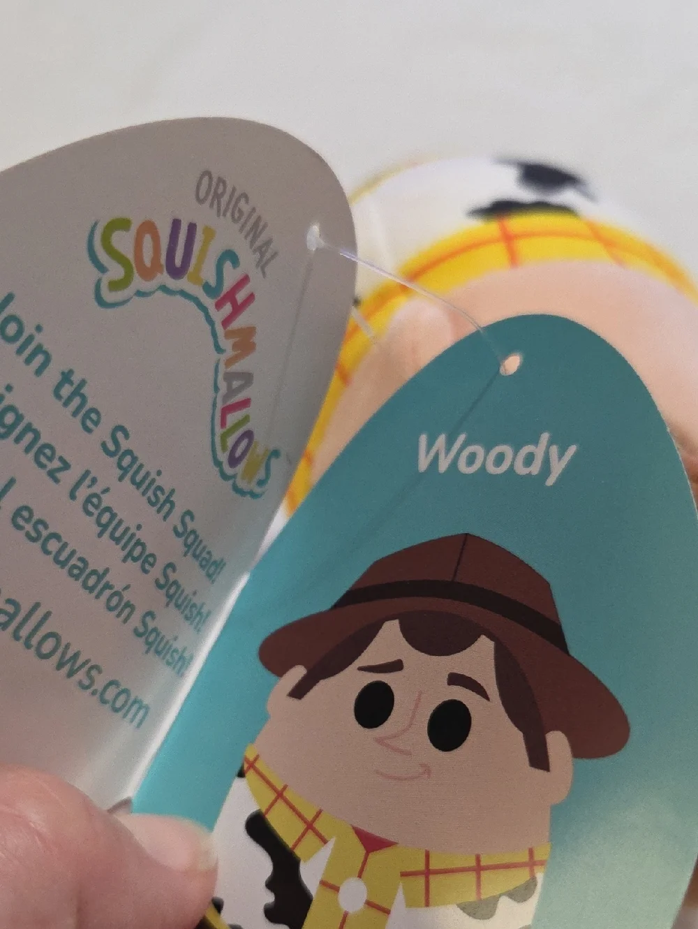 NWT SQUISHMALLOWS DISNEY PIXAR TOY STORY WOODY STUFFED PLUSH TOY - Picture 3 of 5